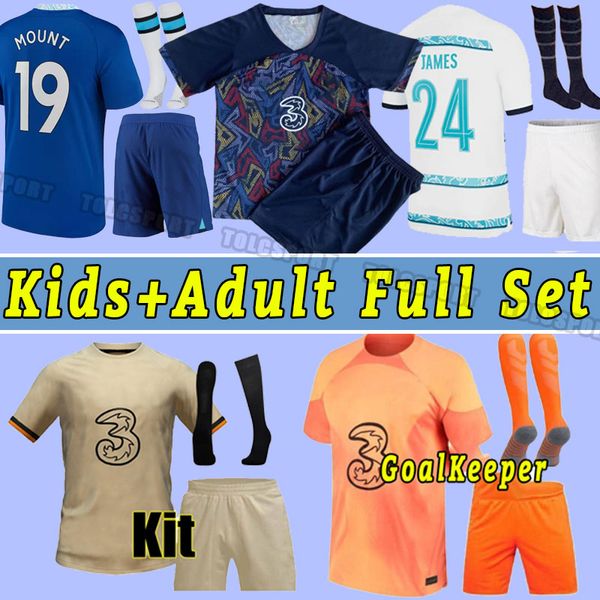 men kids 22 23 cfc soccer jerseys pulisic mount havertz sterling jorginho 2022 2023 football shirt men koulibaly kante mendy t. silva woman, Black;yellow
men kids 22 23 cfc soccer jerseys pulisic mount havertz sterling jorginho 2022 2023 football shirt men koulibaly kante mendy t. silva woman, Black;yellow