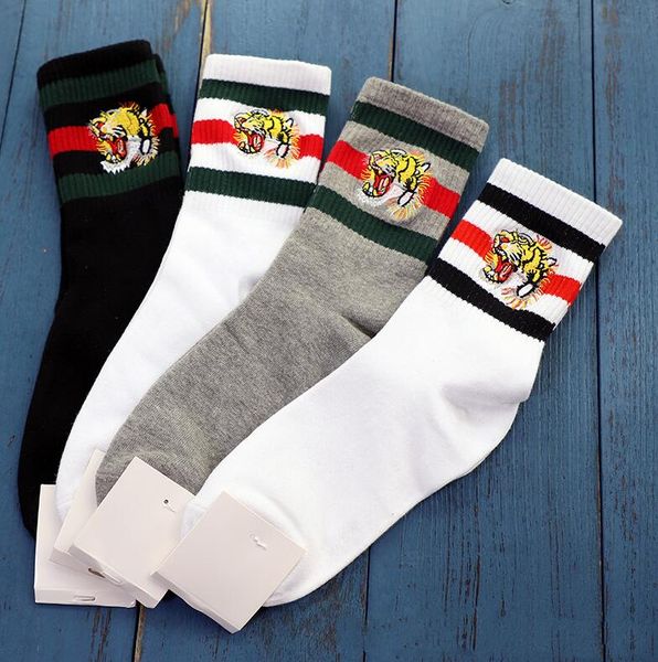 2023 men women 2pcs 1 lot cotton sock tiger head embroidery retro striped in tube socks casual breathable black white stockings a1
2023 men women 2pcs 1 lot cotton sock tiger head embroidery retro striped in tube socks casual breathable black white stockings a1