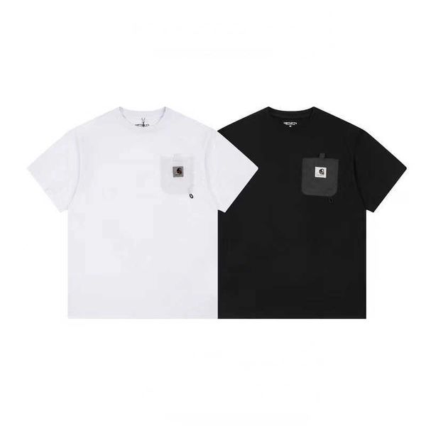 2023 men's and women's fashion t shirt tooling high street brand carhart mountain pocket short sleeve workwear casual loose round, White;black
2023 men's and women's fashion t shirt tooling high street brand carhart mountain pocket short sleeve workwear casual loose round, White;black
