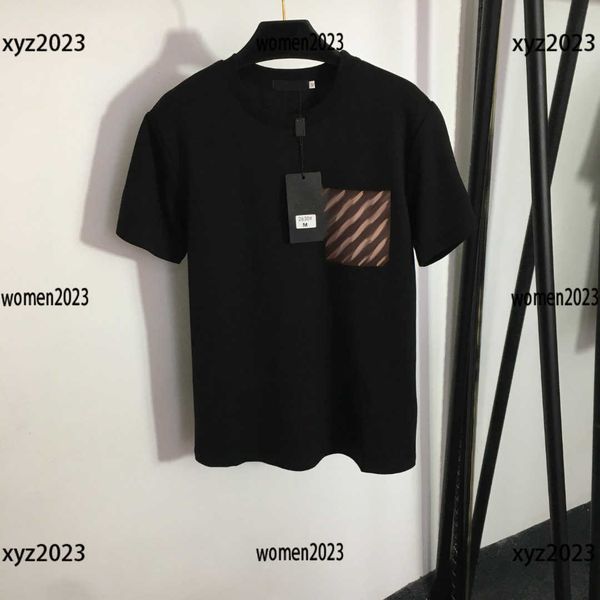 luxury women's & tees chest pocket decoration short sleeves for women designer t shirts size s-l round neck t-shirt, White
luxury women's & tees chest pocket decoration short sleeves for women designer t shirts size s-l round neck t-shirt, White