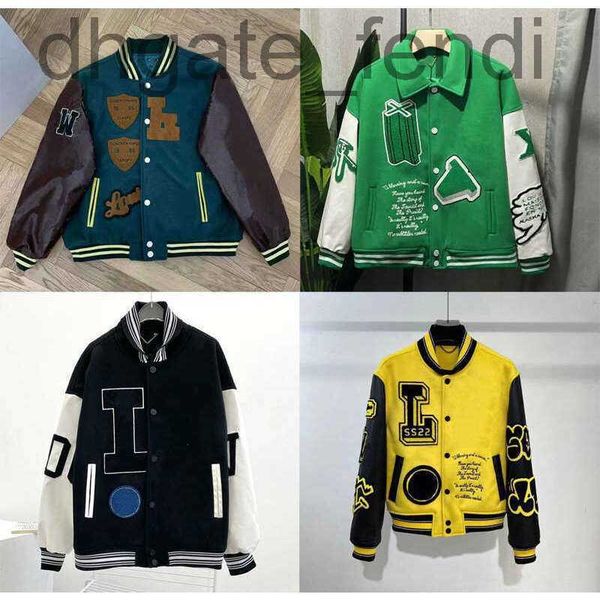 men's jackets designerlouts vuieeon jackets flocking leather sleeves baseball coat uniform luxury jacket high single breasted warm jack, Black;brown
men's jackets designerlouts vuieeon jackets flocking leather sleeves baseball coat uniform luxury jacket high single breasted warm jack, Black;brown