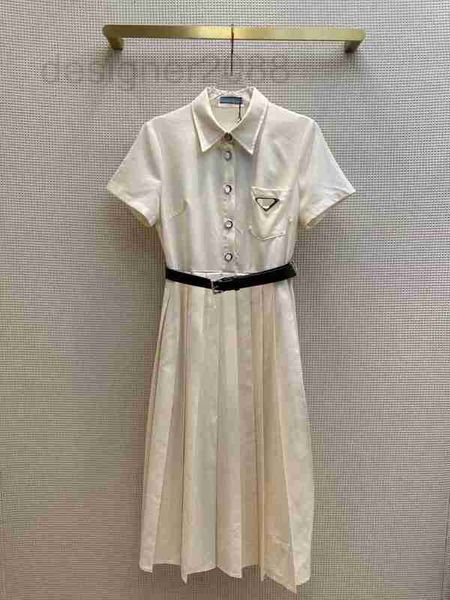 casual dresses designer 23 spring/summer elegant and style letter triangle lined collar with waist wrapped for thin pleated dress women jclc, Black;gray
casual dresses designer 23 spring/summer elegant and style letter triangle lined collar with waist wrapped for thin pleated dress women jclc, Black;gray