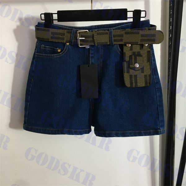 womens denim shorts letter jacquard short pants with waist pack new summer blue sports jeans, Black;white
womens denim shorts letter jacquard short pants with waist pack new summer blue sports jeans, Black;white
