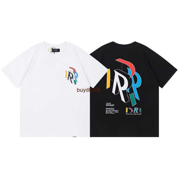 men's and women's summer fashion t shirt high street brand rep representative colorful letter printing short sleeve large loose, White;black
men's and women's summer fashion t shirt high street brand rep representative colorful letter printing short sleeve large loose, White;black
