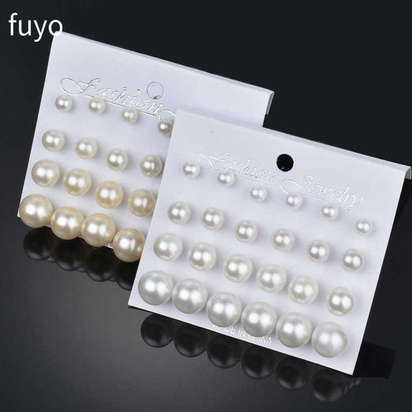 stud 12 pairs white simulated pearl earrings set for women jewelry on ear ball stud earrings kit bijouteria brincos bijoux p230411, Golden;silver
stud 12 pairs white simulated pearl earrings set for women jewelry on ear ball stud earrings kit bijouteria brincos bijoux p230411, Golden;silver