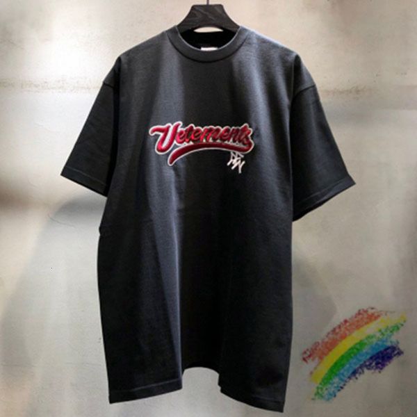men's t-shirts red embroidery vetements t-shirt men women 1 1 quality oversized t shirt casual black vtm tee 230413, White;black
men's t-shirts red embroidery vetements t-shirt men women 1 1 quality oversized t shirt casual black vtm tee 230413, White;black