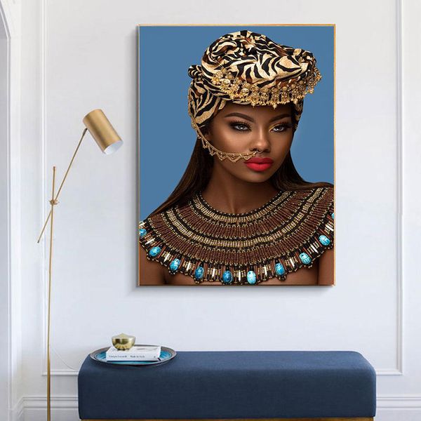 gold african nude woman indian with red lip canvas painting posters and prints scandinavian wall art picture for living room
gold african nude woman indian with red lip canvas painting posters and prints scandinavian wall art picture for living room