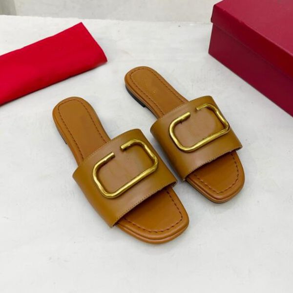 designer sandals famous designer women v classic fashion new ladies sandals v signature grain leather decorative element slippers, Black
designer sandals famous designer women v classic fashion new ladies sandals v signature grain leather decorative element slippers, Black