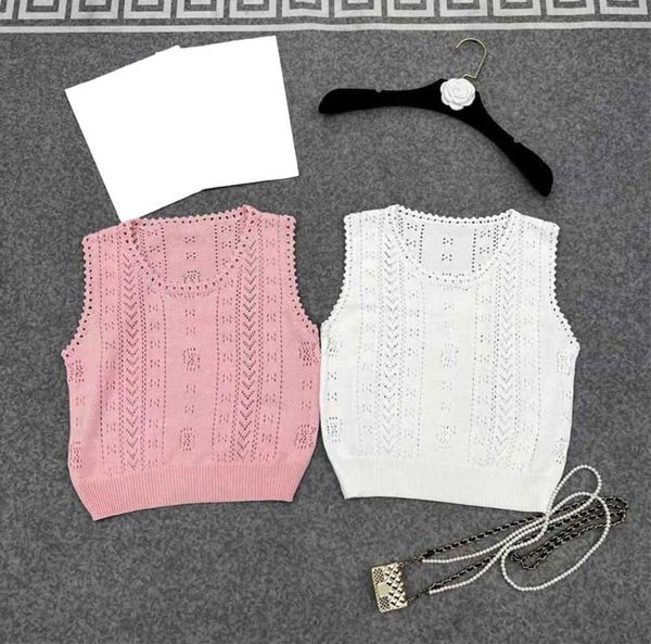women tanks camis classic crew neck hollowed out design sleeveless pullover vest solid color elastic fabric comfort joker 2 colors luxury 1, White
women tanks camis classic crew neck hollowed out design sleeveless pullover vest solid color elastic fabric comfort joker 2 colors luxury 1, White
