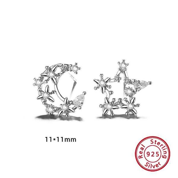 stud 1 pair star and moon 925 sterling silver earrings set ear studs fashion design ear cuffs women charm fine jewelry p230411, Golden;silver
stud 1 pair star and moon 925 sterling silver earrings set ear studs fashion design ear cuffs women charm fine jewelry p230411, Golden;silver