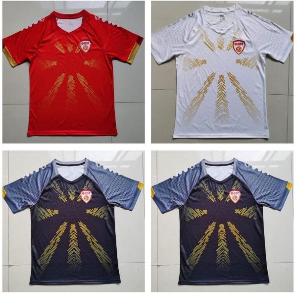 north macedonia soccer jerseys 2023 2024 alioski pandev jahovic 22 23 national team red home and away white third football shirts, Black;yellow
north macedonia soccer jerseys 2023 2024 alioski pandev jahovic 22 23 national team red home and away white third football shirts, Black;yellow