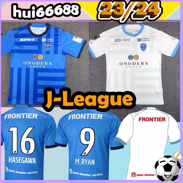 23 24 yokohama fc soccer jerseys 2023 2024 japan j-league hasegawa caprini m.ryan ryoya koki tomoki takumi boniface home away football shirt, Black;yellow
23 24 yokohama fc soccer jerseys 2023 2024 japan j-league hasegawa caprini m.ryan ryoya koki tomoki takumi boniface home away football shirt, Black;yellow