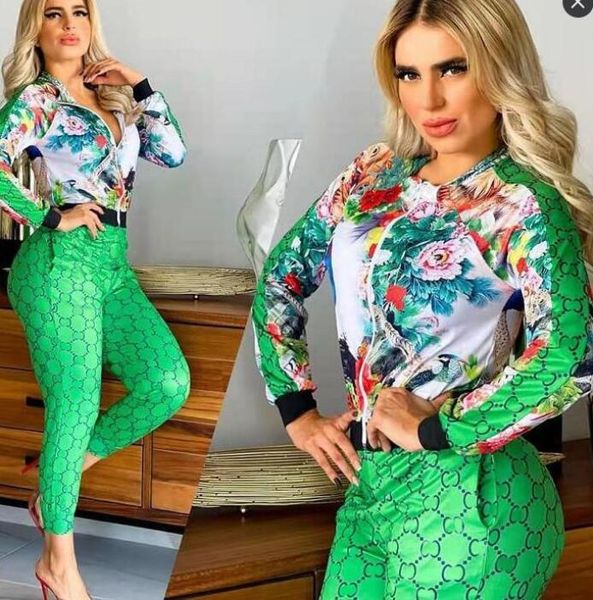 womens designer tracksuits cardigan zipper jacket pullover long pants luxury 23gg letter print two piece set fasion female slim tracksuits w, Gray
womens designer tracksuits cardigan zipper jacket pullover long pants luxury 23gg letter print two piece set fasion female slim tracksuits w, Gray