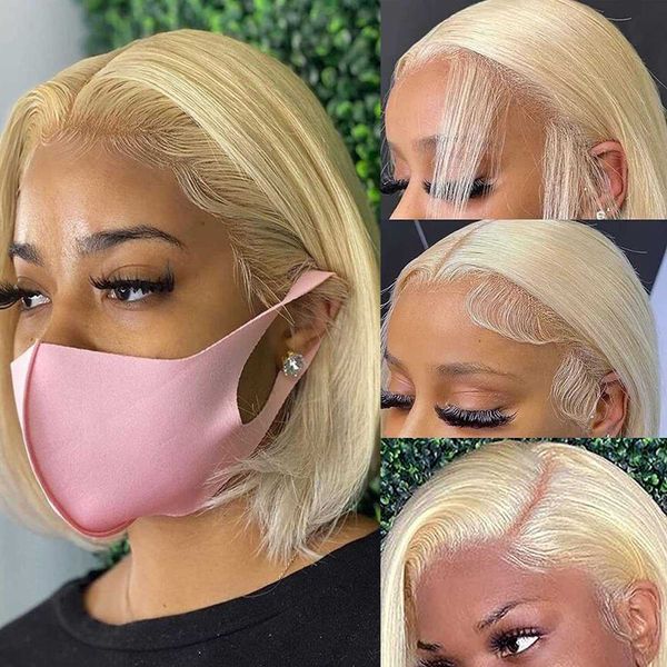 hair wigs 13x4 short bob 613 honey blonde color brazilian straight lace front human frontal for women 230413, Black
hair wigs 13x4 short bob 613 honey blonde color brazilian straight lace front human frontal for women 230413, Black