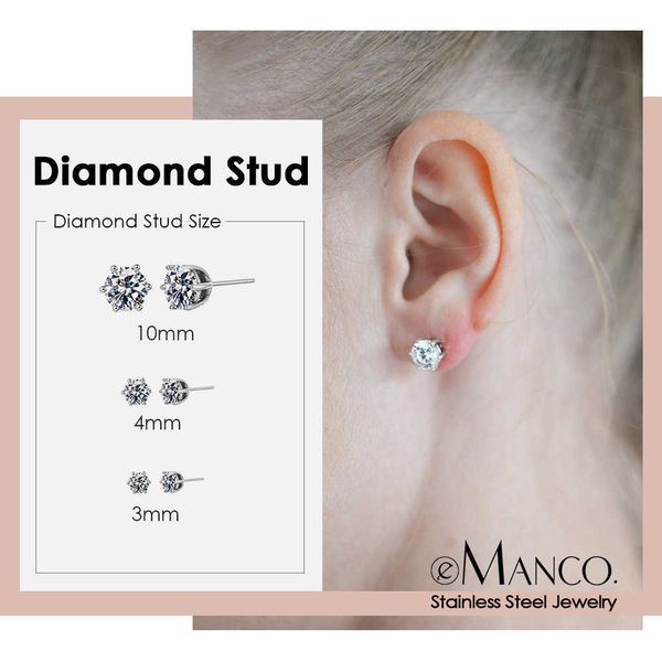 stud e-manco 3 size stud earrings for women classic luxury earrings women minimalist bling zircon earring fashion ear stud jewelry p230411, Golden;silver
stud e-manco 3 size stud earrings for women classic luxury earrings women minimalist bling zircon earring fashion ear stud jewelry p230411, Golden;silver