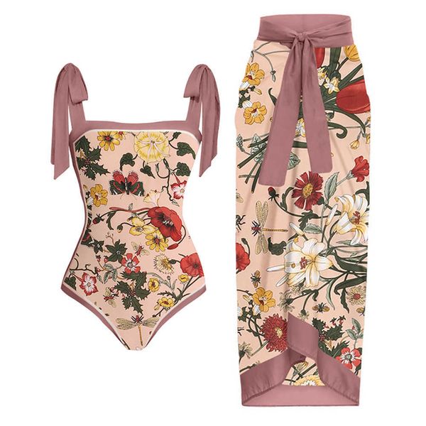 lotus pink print sling swimsuit high waist slim retro square neck bikini one piece and beach skirt fashion 2022230413, White;black
lotus pink print sling swimsuit high waist slim retro square neck bikini one piece and beach skirt fashion 2022230413, White;black