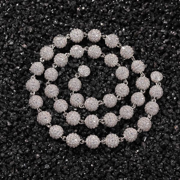 hip-hop moissanite european round bead chain personalized copper inlaid zircon men's necklace ins style fashionable women's retro, Silver
hip-hop moissanite european round bead chain personalized copper inlaid zircon men's necklace ins style fashionable women's retro, Silver