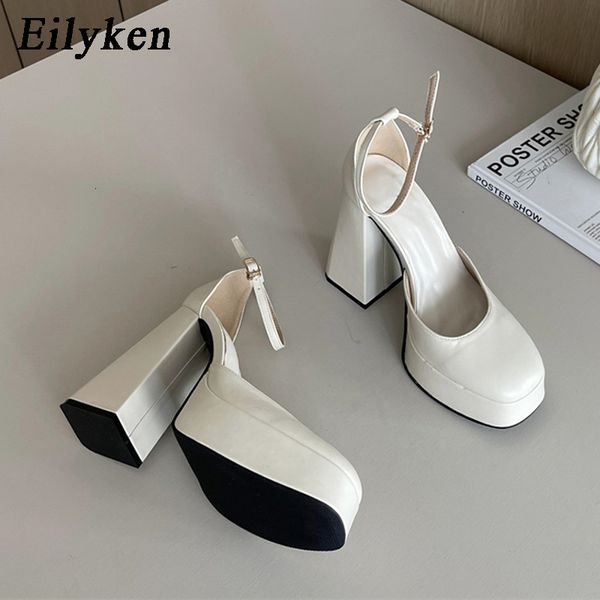 dress shoes eilyken runway style women pumps concise buckle strap high heels sandals spring autumn platform party fashion shoes 230413, Black
dress shoes eilyken runway style women pumps concise buckle strap high heels sandals spring autumn platform party fashion shoes 230413, Black