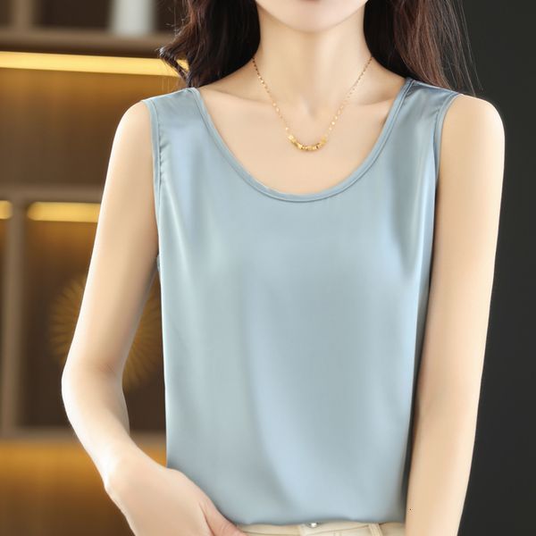 camisoles tanks camisole women's inside with silk bottoming satin spring summer outer vest sleeveless round neck silk all-match blouse, Black;white
camisoles tanks camisole women's inside with silk bottoming satin spring summer outer vest sleeveless round neck silk all-match blouse, Black;white