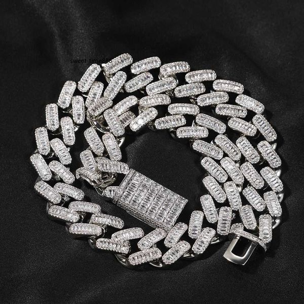 hop jewelry moissanitehip in europe and america fashionable 20mm copper inlaid t-square zircon miami cuban necklace men's gold-plated c, Silver
hop jewelry moissanitehip in europe and america fashionable 20mm copper inlaid t-square zircon miami cuban necklace men's gold-plated c, Silver