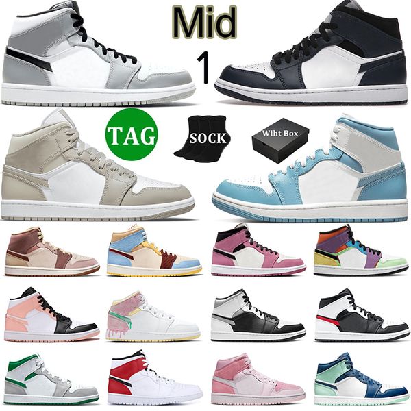 jumpman 1 mid basketball shoes 1s men women linen armory navy light smoke grey digital pink unc arctic orange mens trainers sports sneakers, Black
jumpman 1 mid basketball shoes 1s men women linen armory navy light smoke grey digital pink unc arctic orange mens trainers sports sneakers, Black