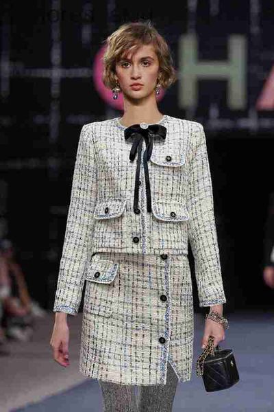 two piece dress designerchan women's two piece sets2022 new autumn winter brand two-piece fashion tweed jacket split skirt womens autum, White
two piece dress designerchan women's two piece sets2022 new autumn winter brand two-piece fashion tweed jacket split skirt womens autum, White