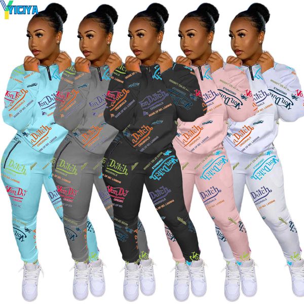 yiciya jogger women tracksuits long sleeve chic printed sweatshirt and high waist sport pants two piece set casual outfits, Gray
yiciya jogger women tracksuits long sleeve chic printed sweatshirt and high waist sport pants two piece set casual outfits, Gray