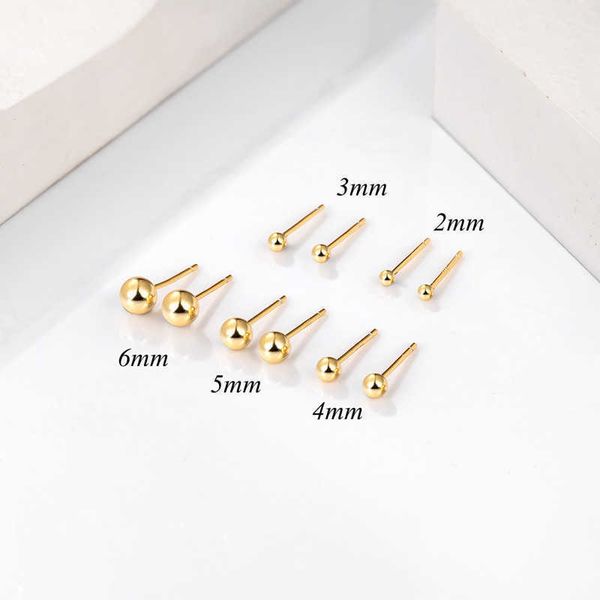 stud 316l stainless steel ear post stud earrings for women men jewelry gold color ball dia fashion jewelry p230411, Golden;silver
stud 316l stainless steel ear post stud earrings for women men jewelry gold color ball dia fashion jewelry p230411, Golden;silver