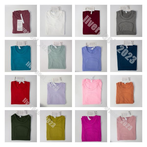 yoga outfits women lulus yoga t-shirts high-elastic breathable running quick drying seamless short sleeve sport-cycling gym wear, White;red
yoga outfits women lulus yoga t-shirts high-elastic breathable running quick drying seamless short sleeve sport-cycling gym wear, White;red