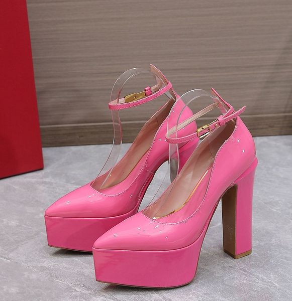 tan-go platform pumps heels shoes chunky block heeled pointed toe women's luxury designers patent leather outsole evening dress party s, Black
tan-go platform pumps heels shoes chunky block heeled pointed toe women's luxury designers patent leather outsole evening dress party s, Black