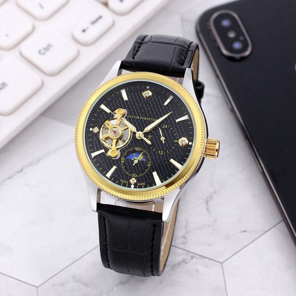 role wristwatches for men 2023 new mens watches 40mm tourbillon automatic mechanical watch luxury brand leather strap moon phase men fashion, Slivery;golden
role wristwatches for men 2023 new mens watches 40mm tourbillon automatic mechanical watch luxury brand leather strap moon phase men fashion, Slivery;golden