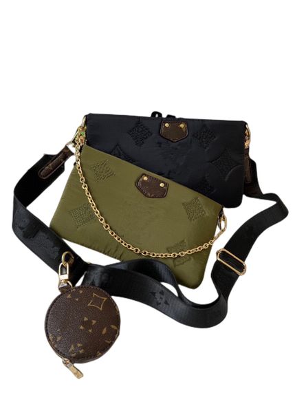 felicie chain pochette bags designer 3pcs set shoulder bag cotton handbag purse padded nylon monograms motif long strap shoulderbag luxury c
felicie chain pochette bags designer 3pcs set shoulder bag cotton handbag purse padded nylon monograms motif long strap shoulderbag luxury c