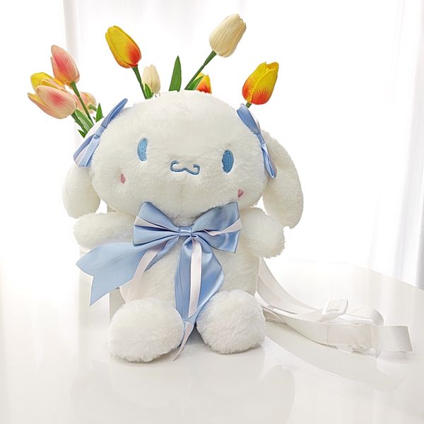 fashion cute blue white big ear plush backpack with bow girl cute soft accessories zipper bag girls birthday gift
fashion cute blue white big ear plush backpack with bow girl cute soft accessories zipper bag girls birthday gift