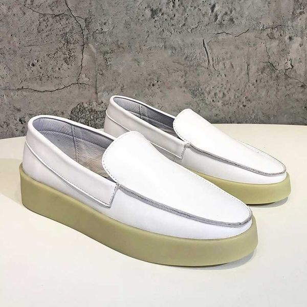 fag men's shoes solid color adhesive casual flat heel white low genuine leather lace up round toe, Black
fag men's shoes solid color adhesive casual flat heel white low genuine leather lace up round toe, Black
