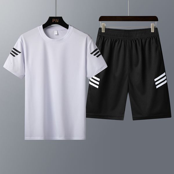 men's tracksuits summer sportswear clothing sports suits quick drying round neck short sleeved short pants ropa hombre 230413, Gray
men's tracksuits summer sportswear clothing sports suits quick drying round neck short sleeved short pants ropa hombre 230413, Gray