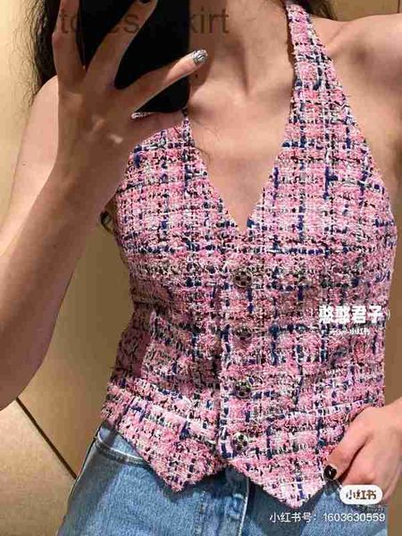 women's t-shirt designerchan 2023 summer new women's tube vest tweed t-shirt hollow out grade birthday gift eylh, White
women's t-shirt designerchan 2023 summer new women's tube vest tweed t-shirt hollow out grade birthday gift eylh, White