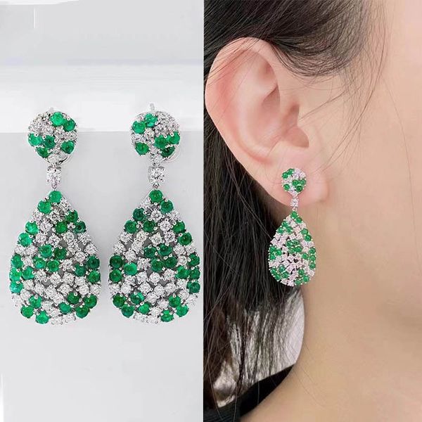 vintage lab emerald earrings 925 sterling silver party wedding drop dangle earrings for women bridal promise engagement jewelry
vintage lab emerald earrings 925 sterling silver party wedding drop dangle earrings for women bridal promise engagement jewelry