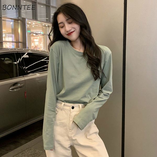 women's t-shirt long sleeve t-shirts women solid simple basic casual fashion ulzzang students o-neck 2xl soft streetwear elegant 230413, White
women's t-shirt long sleeve t-shirts women solid simple basic casual fashion ulzzang students o-neck 2xl soft streetwear elegant 230413, White