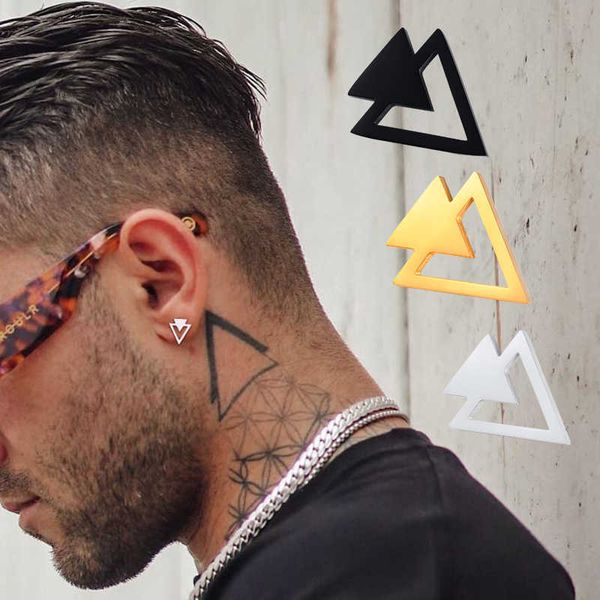 stud stud earring men stainless steel double triangle arrow arrowhead geometric minimalist stud earrings simple and elegant p230411, Golden;silver
stud stud earring men stainless steel double triangle arrow arrowhead geometric minimalist stud earrings simple and elegant p230411, Golden;silver
