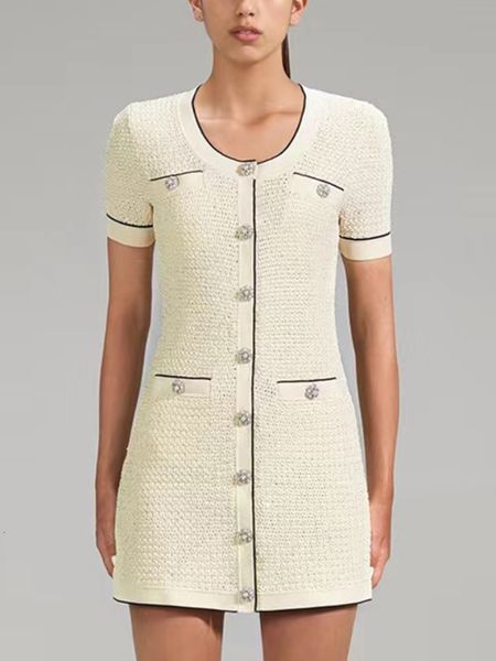 casual dresses u neck knit dress women's sequin short sleeve pearl buttons elegant spring summer female mini robes230413, Black;gray
casual dresses u neck knit dress women's sequin short sleeve pearl buttons elegant spring summer female mini robes230413, Black;gray