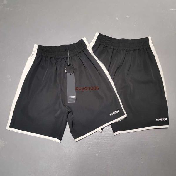 men's and women's summer fashion t shirt high street brand rep representative shorts side stripe panel woven small embroidery summ, White;black
men's and women's summer fashion t shirt high street brand rep representative shorts side stripe panel woven small embroidery summ, White;black