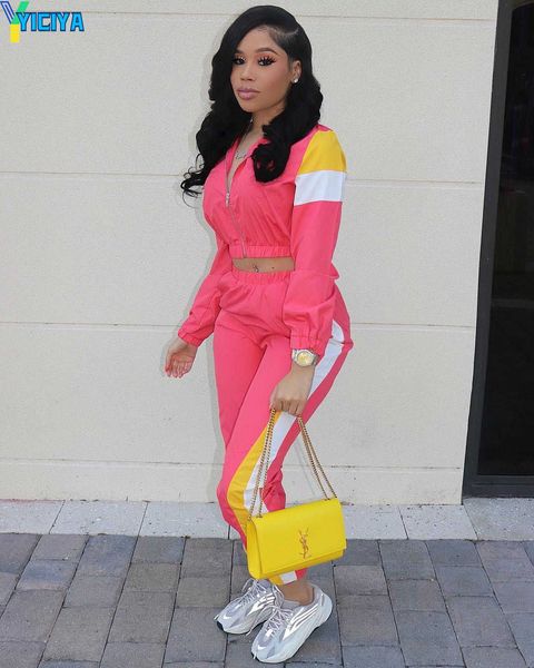 yiciya 2 two piece set and pants women tracksuit casual outfit sports suit green patchwork women sweatsuits clothing size s-2xl, Gray
yiciya 2 two piece set and pants women tracksuit casual outfit sports suit green patchwork women sweatsuits clothing size s-2xl, Gray