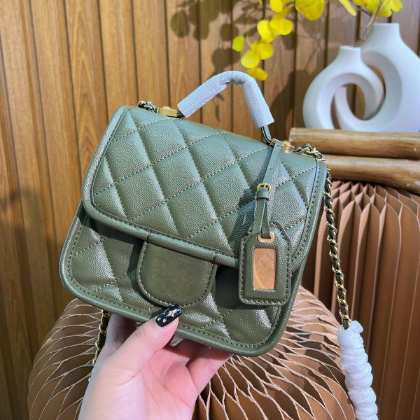 22k woman designer caviar leather mini backpack bag calfskin genuine leather gold metal hardware matelasse chain shoulder handbags with hand
22k woman designer caviar leather mini backpack bag calfskin genuine leather gold metal hardware matelasse chain shoulder handbags with hand