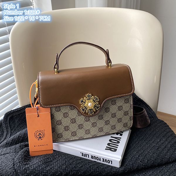 factory wholesale ladies shoulder bags 2 colors elegant temperament polka dot printed handbag classic black and white plaid messenger bag fa
factory wholesale ladies shoulder bags 2 colors elegant temperament polka dot printed handbag classic black and white plaid messenger bag fa