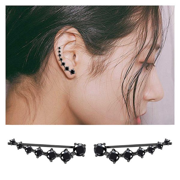 stud 7 crystals ear cuffs hoop climbers earrings star stud earrings hypoallergenic ear crawlers for women piercing oreja body jewelry p23041, Golden;silver
stud 7 crystals ear cuffs hoop climbers earrings star stud earrings hypoallergenic ear crawlers for women piercing oreja body jewelry p23041, Golden;silver