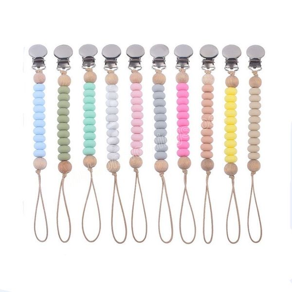 baby pacifier clip silicone wooden beads newborn pacifiers chain child nipple holder clips kids infant chains
baby pacifier clip silicone wooden beads newborn pacifiers chain child nipple holder clips kids infant chains