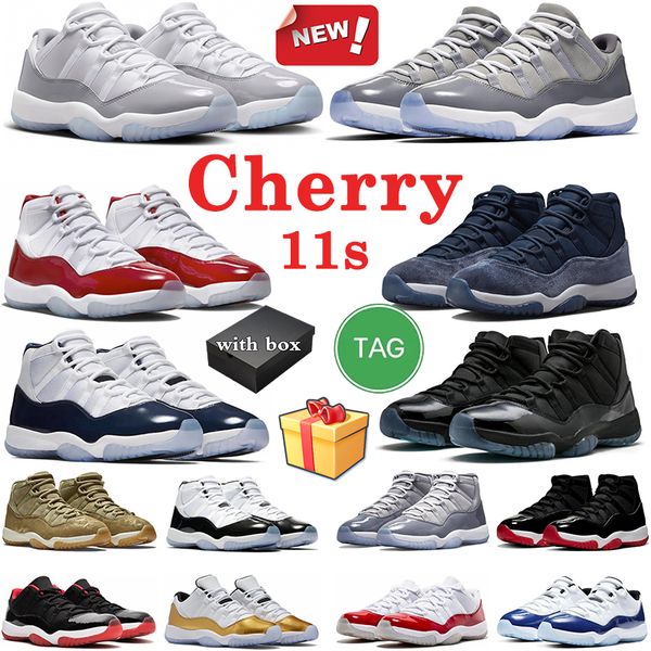 with box jumpman 11 basketball shoes cherry 11s mens womens sneakers 11 cement grey midnight navy cool grey gamma blue outdoor sports traine
with box jumpman 11 basketball shoes cherry 11s mens womens sneakers 11 cement grey midnight navy cool grey gamma blue outdoor sports traine