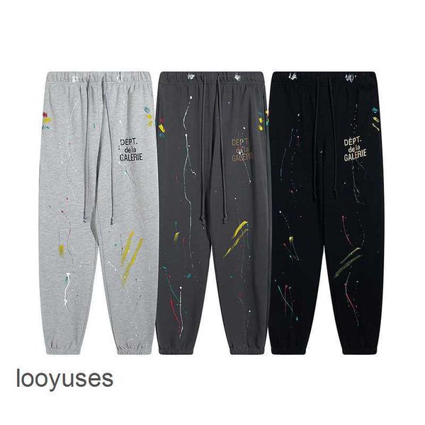 galleryss dept old sport pants pant 2023 designer letters prints graffiti hand-painted splash-ink pure cotton terry leggings for men women, Black
galleryss dept old sport pants pant 2023 designer letters prints graffiti hand-painted splash-ink pure cotton terry leggings for men women, Black