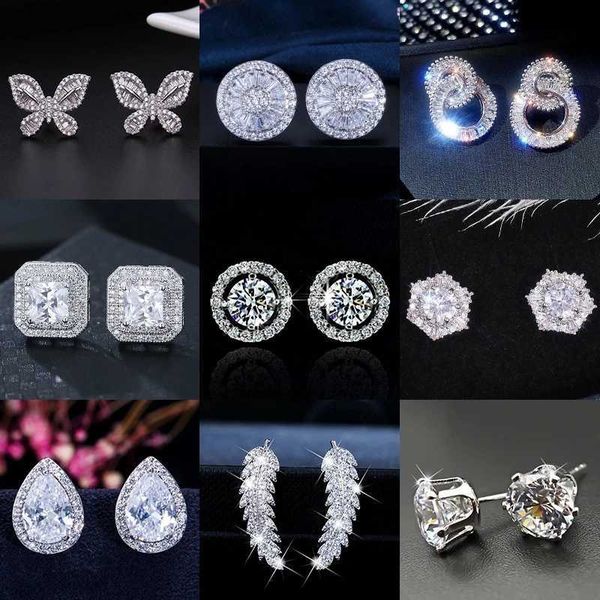 stud new fashion luxury ear studs 925 sterling silver moissanite stud earing earrings for women good quality christmas gift jewelry p230411, Golden;silver
stud new fashion luxury ear studs 925 sterling silver moissanite stud earing earrings for women good quality christmas gift jewelry p230411, Golden;silver