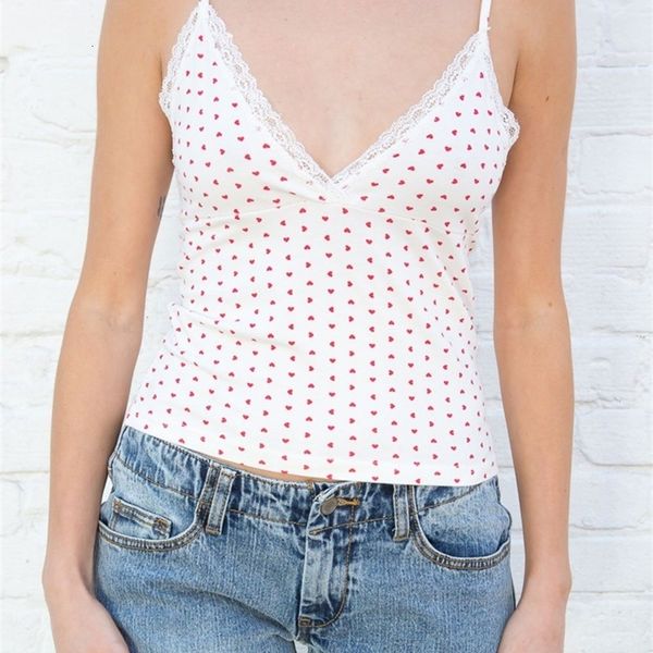 camisoles tanks women heart print camis v neck lace patchwork sweet slim spring fashion ladies crop casual girls y2k cute 230413, Black;white
camisoles tanks women heart print camis v neck lace patchwork sweet slim spring fashion ladies crop casual girls y2k cute 230413, Black;white